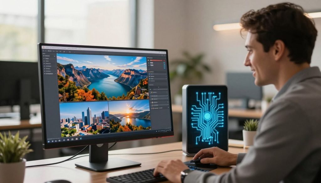 Enhancing Visual Quality with AI Upscaling